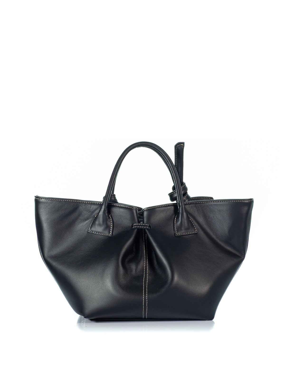 KOORELOO Back View of The Swan Belle Black Leather