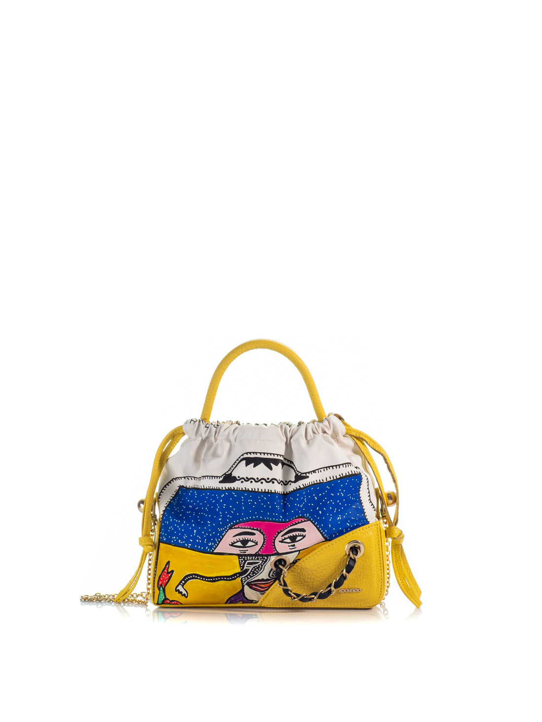 KOORELOO The Wayfarer 6 Drawstring Bag from the Thanasis Lalas Odiporos Collection
