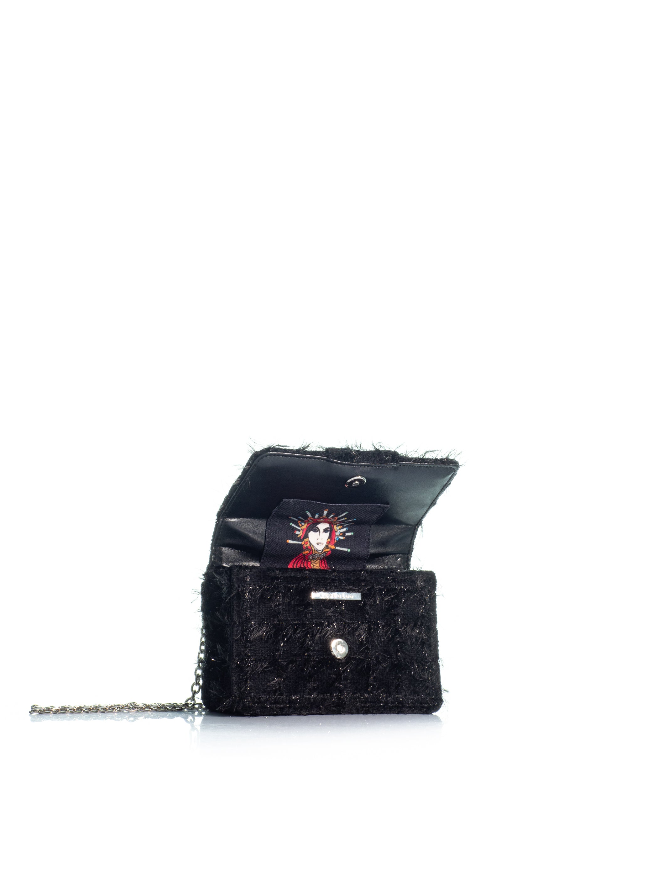 The Mini Lucerne Black Fuzzy