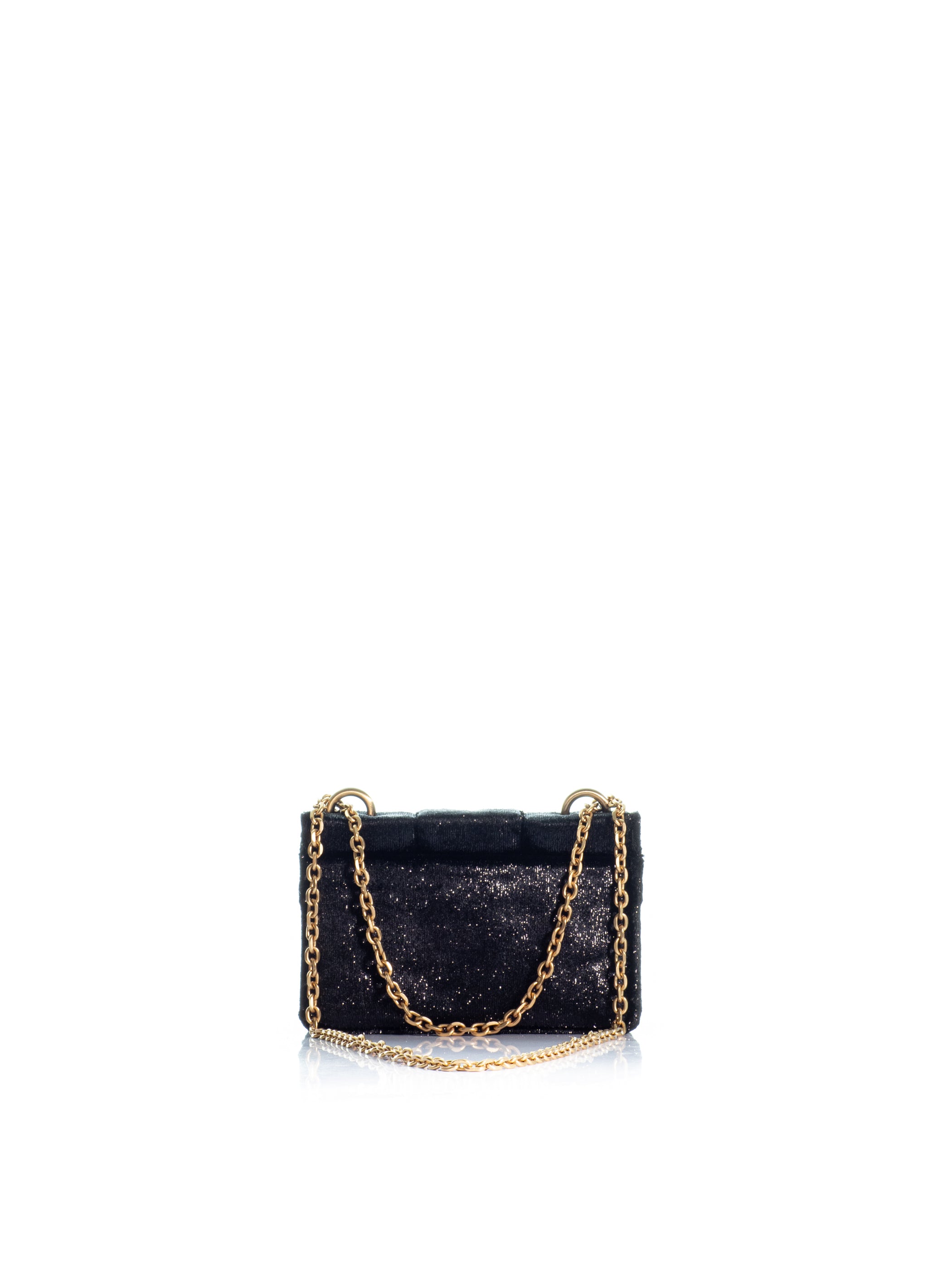 The Mini Lucerne Velvet Black