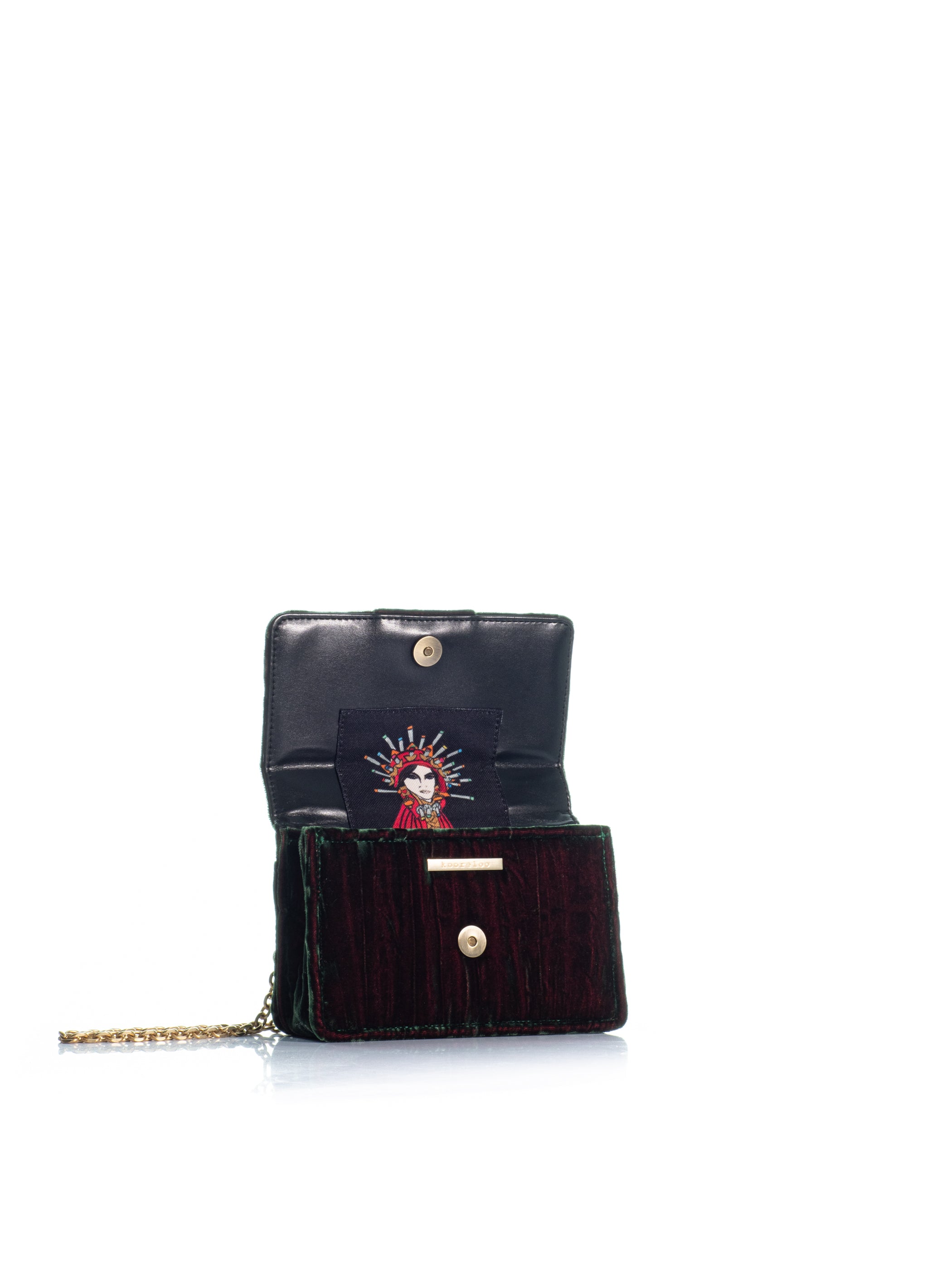 The Mini Lucerne Velvet Green