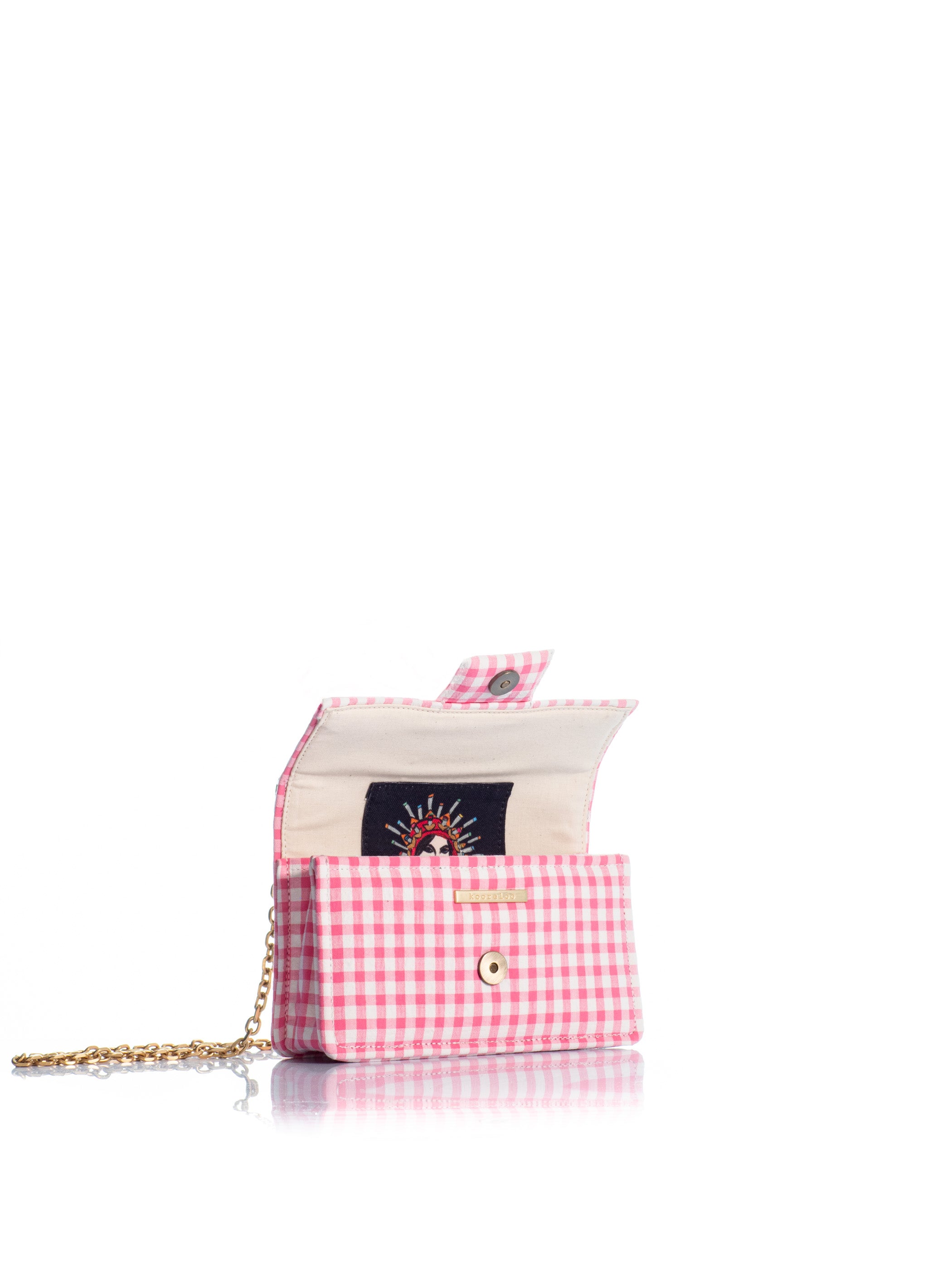 The Petite Basset Pink Checkered