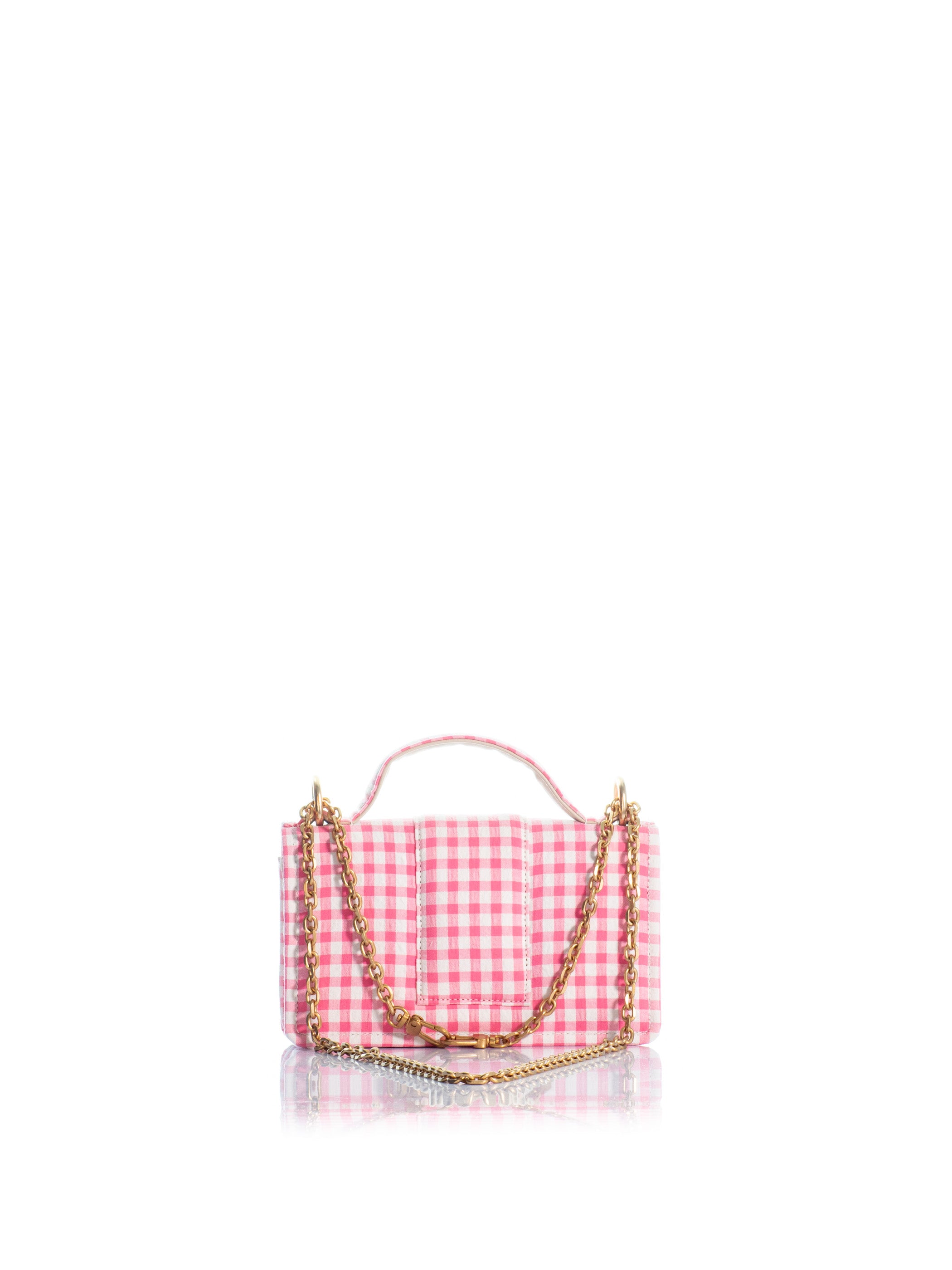 The Petite Basset Pink Checkered