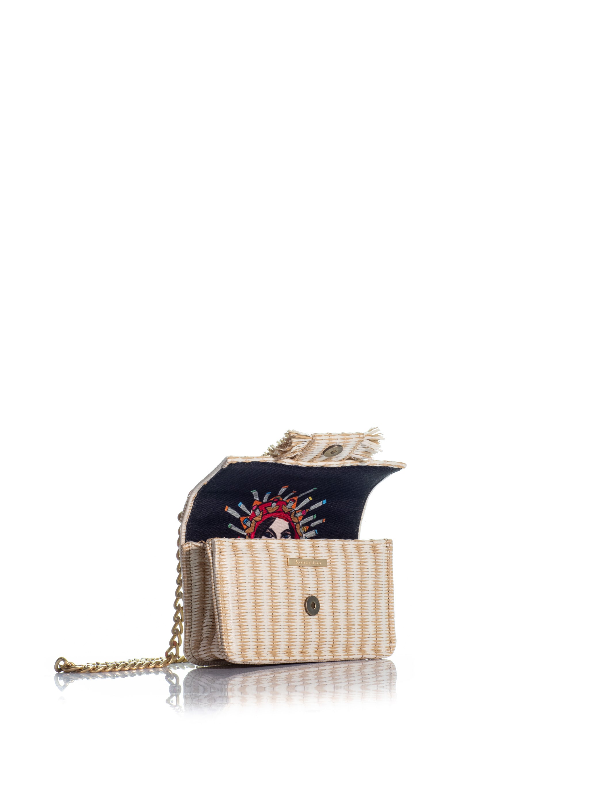 Τhe Petite Basset Straw Natural