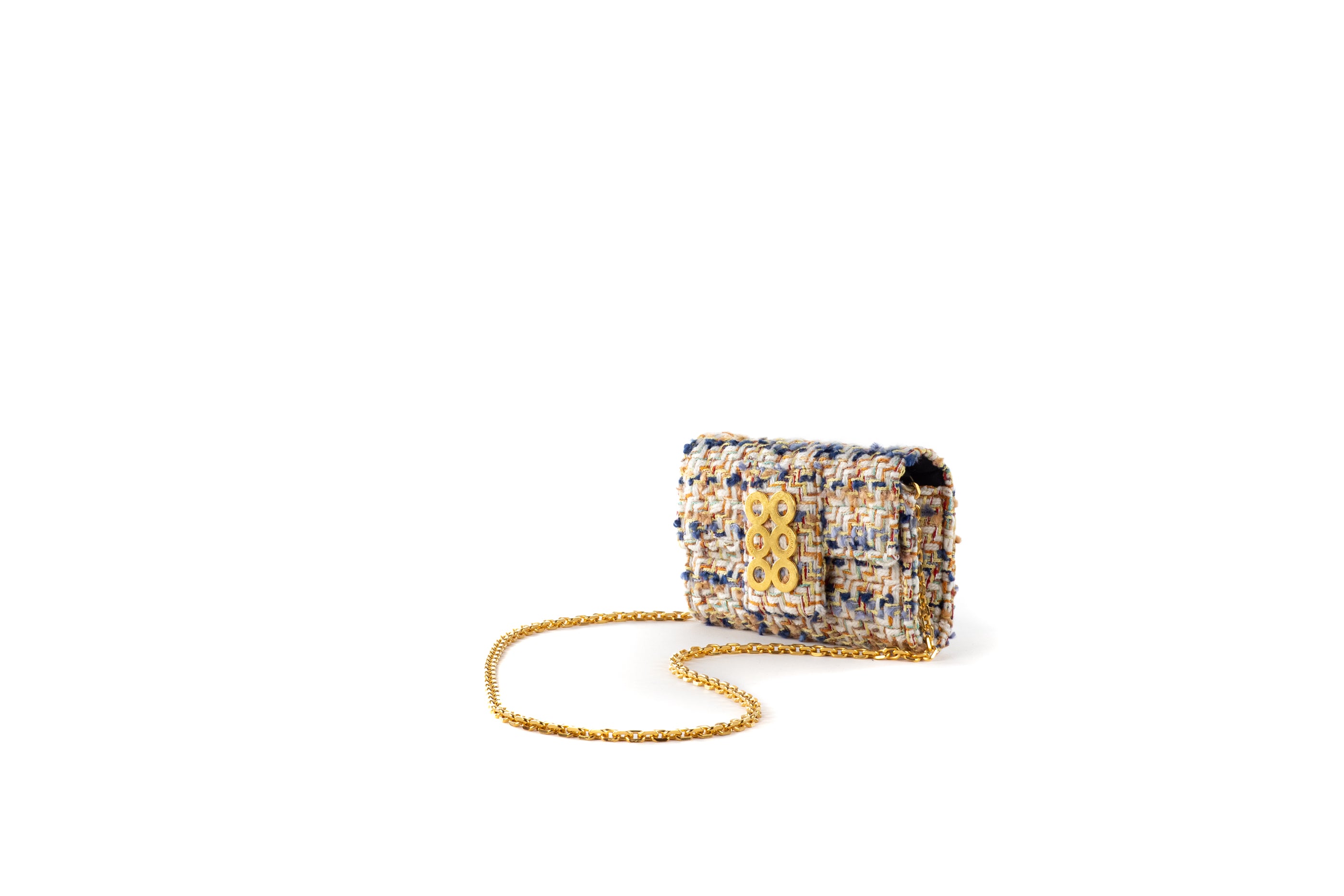 Clutch Amalfi Ivory/Blue