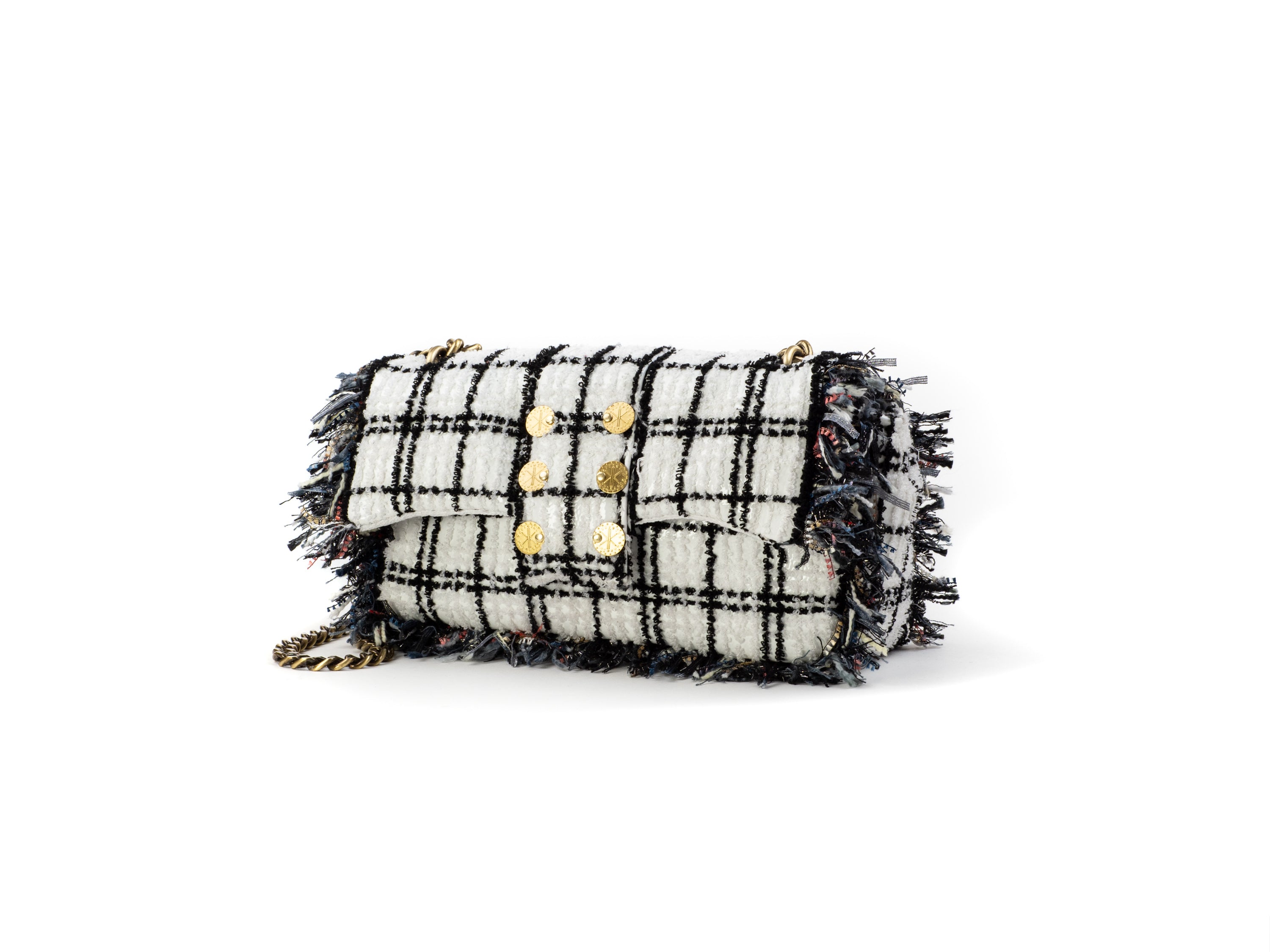 San Francisco Pillow White/Black