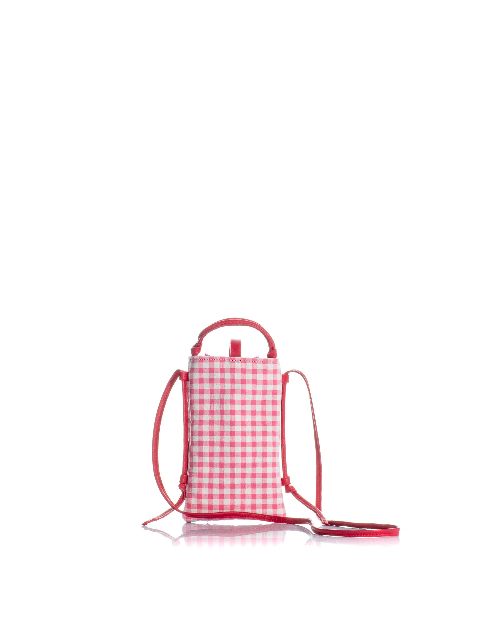 The Phone Case in Pink Checkered