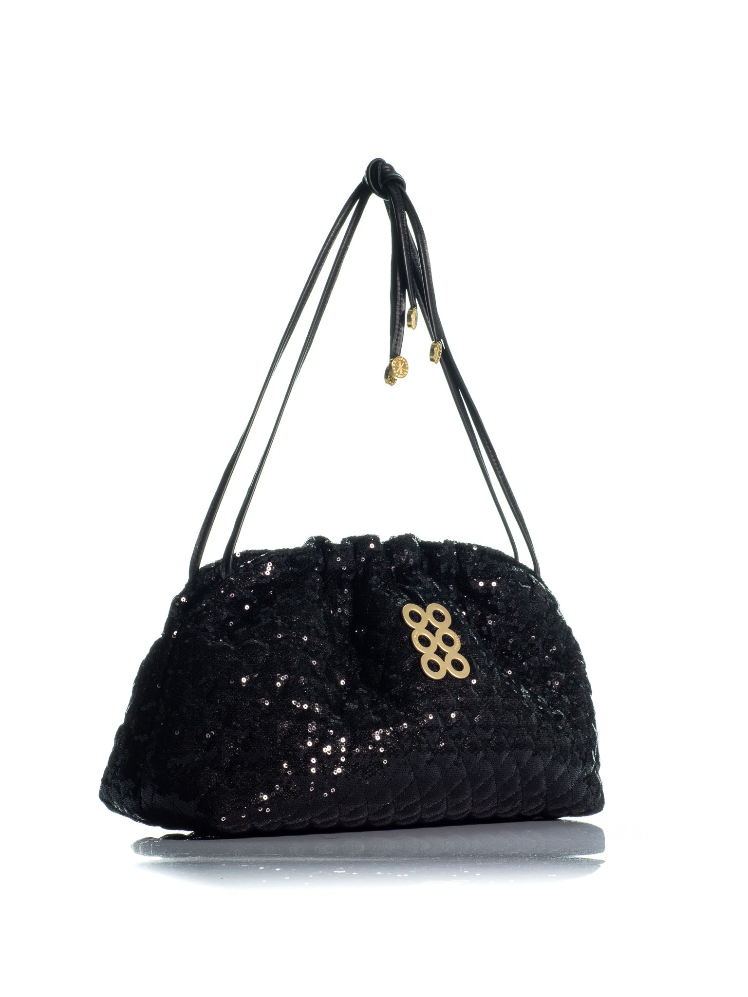 Pouch Black Sequins