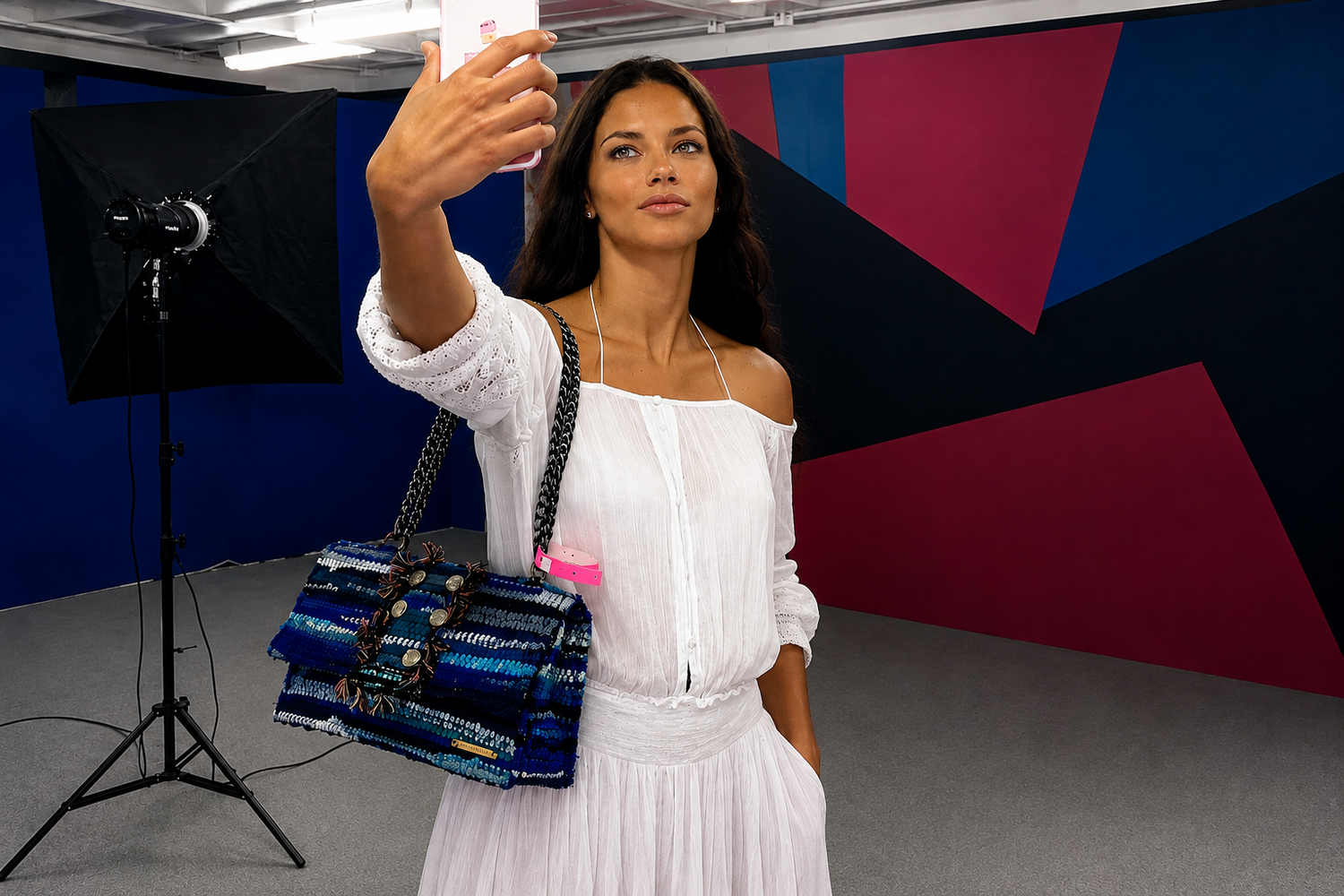 Adriana Lima chooses KOORELOO