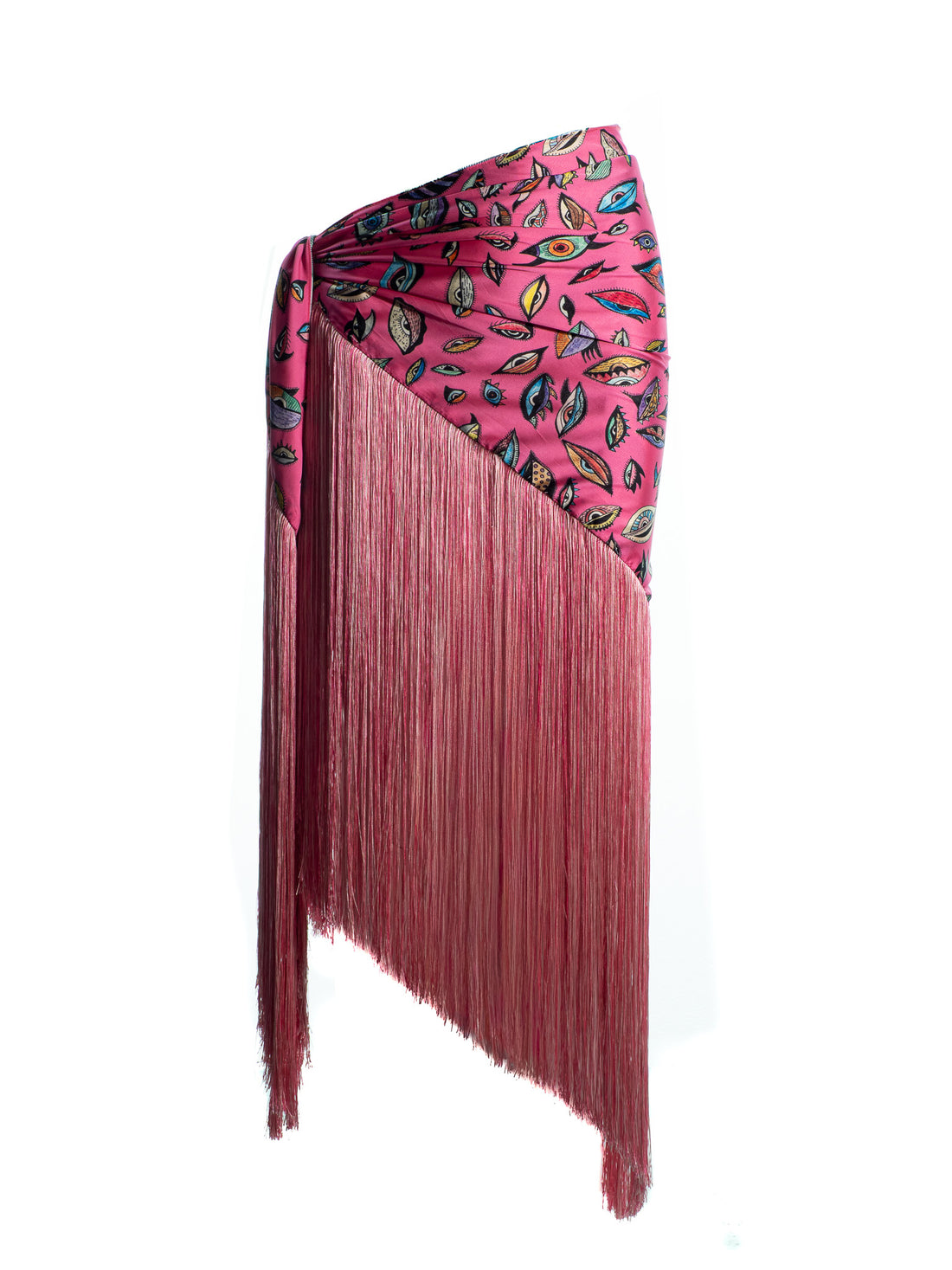 The Athenian Riviera Fringe Pink
