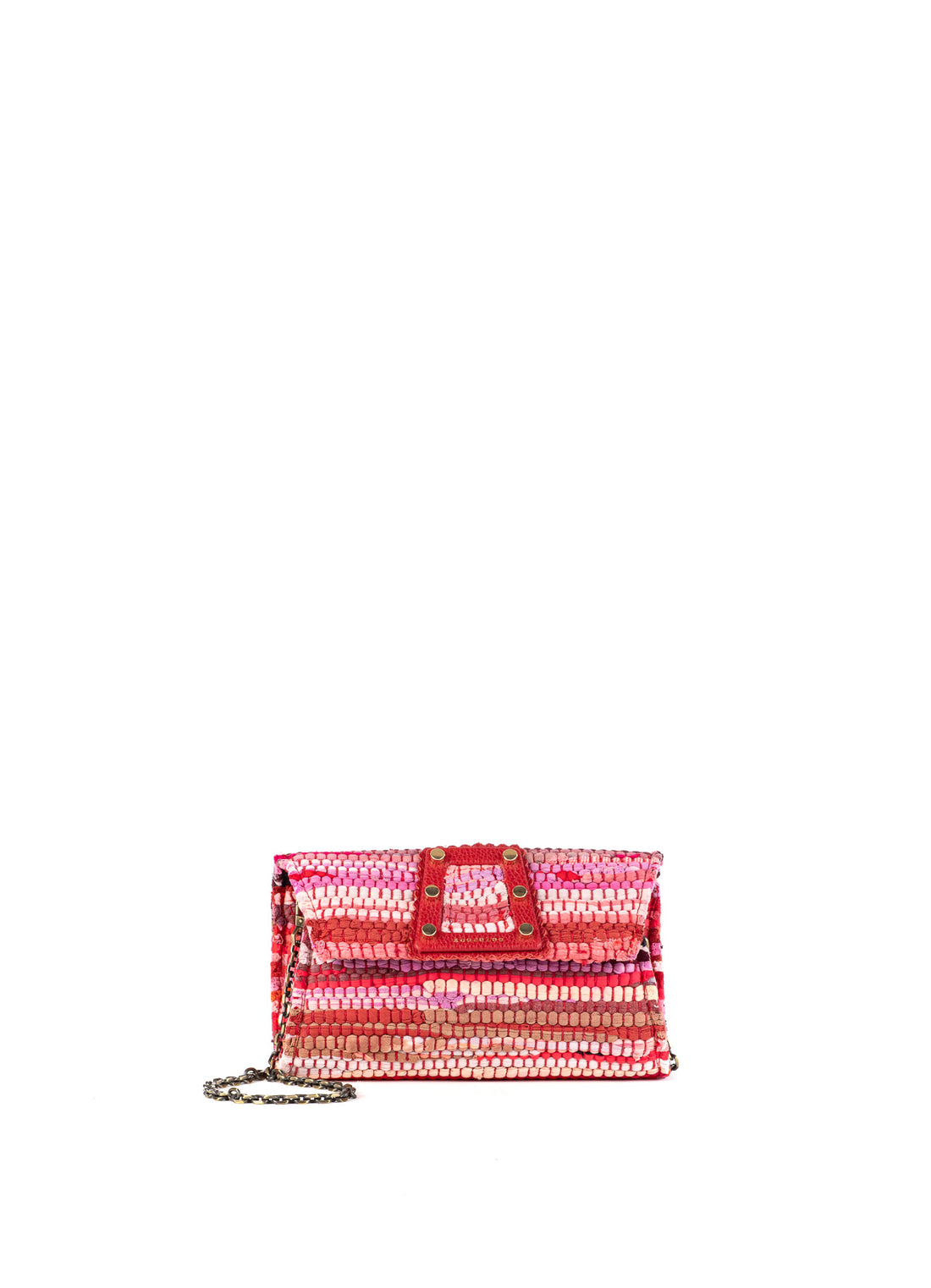 The Ersilia Clutch - 3D Fuchsia