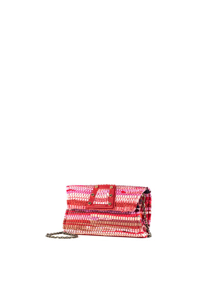 The Ersilia Clutch - 3D Fuchsia