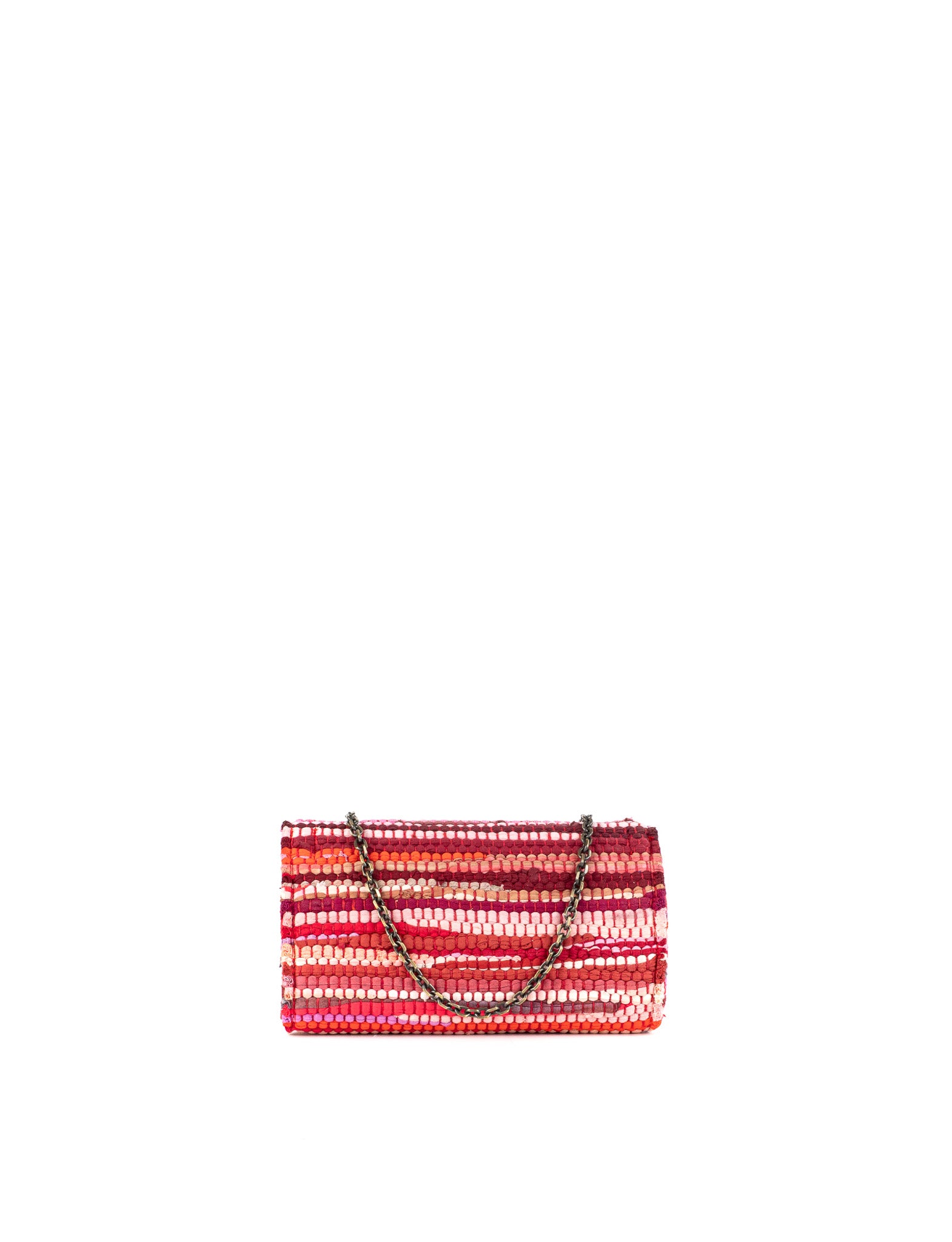 The Ersilia Clutch - 3D Fuchsia