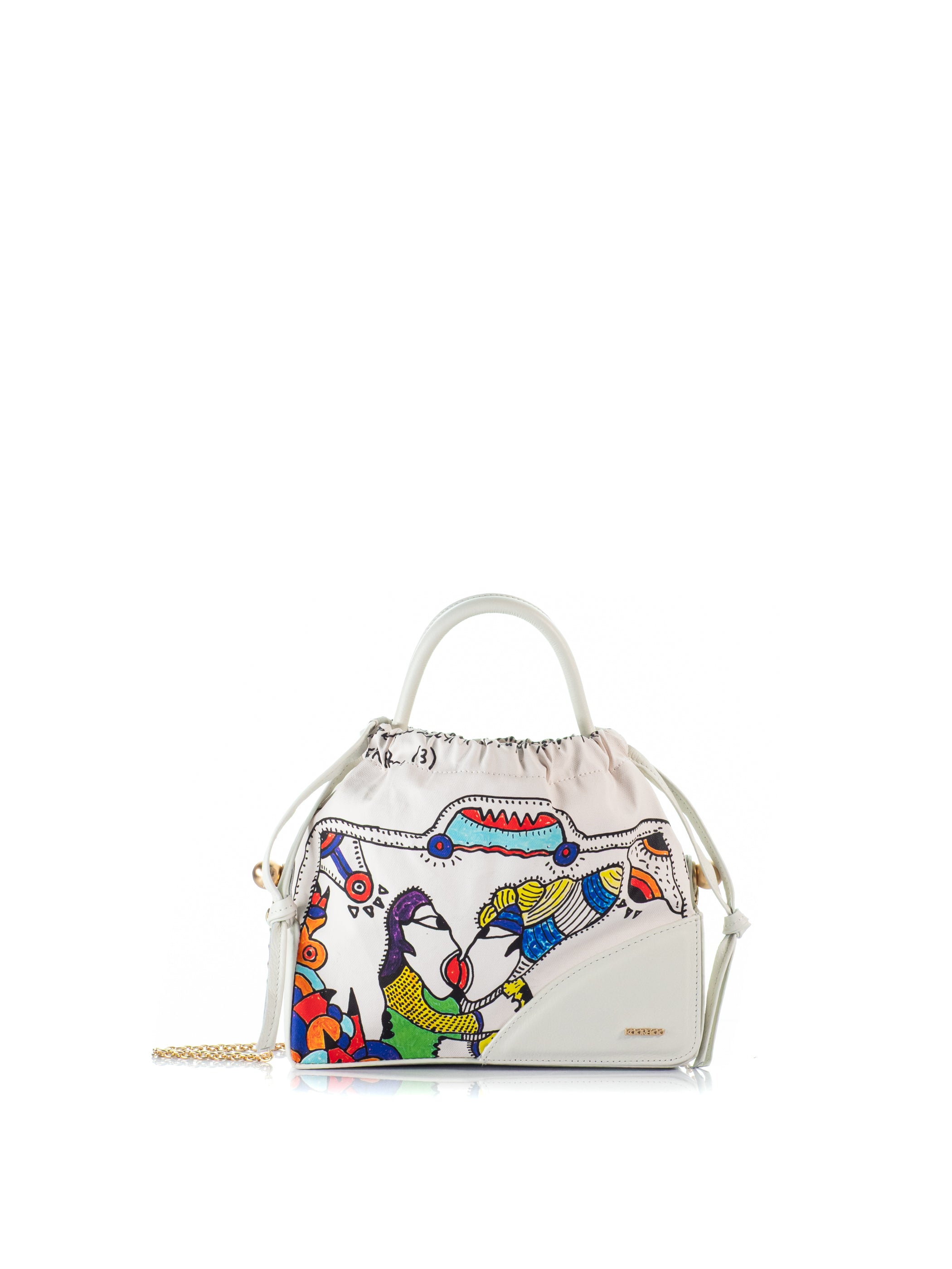 KOORELOO The Wayfarer 3 Drawstring Bag from the Thanasis Lalas Odiporos Collection