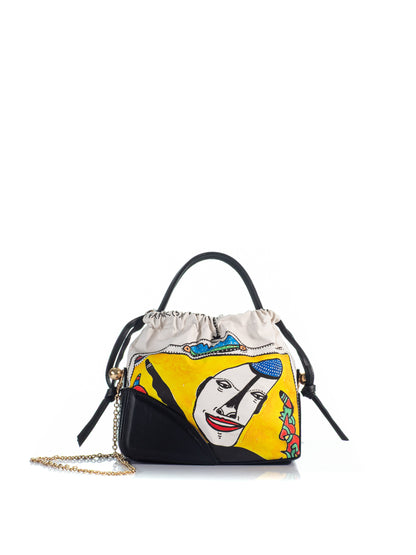 Back view of KOORELOO The Wayfarer 5 Drawstring Bag