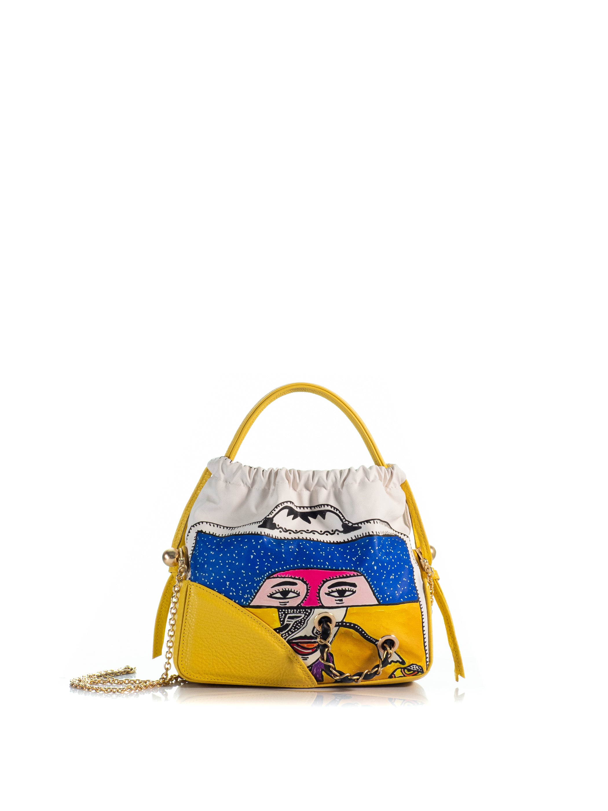 Back view of KOORELOO The Wayfarer 6 Drawstring Bag