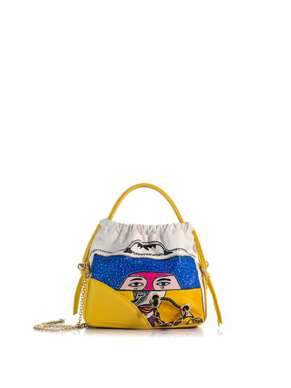 Back view of KOORELOO The Wayfarer 6 Drawstring Bag
