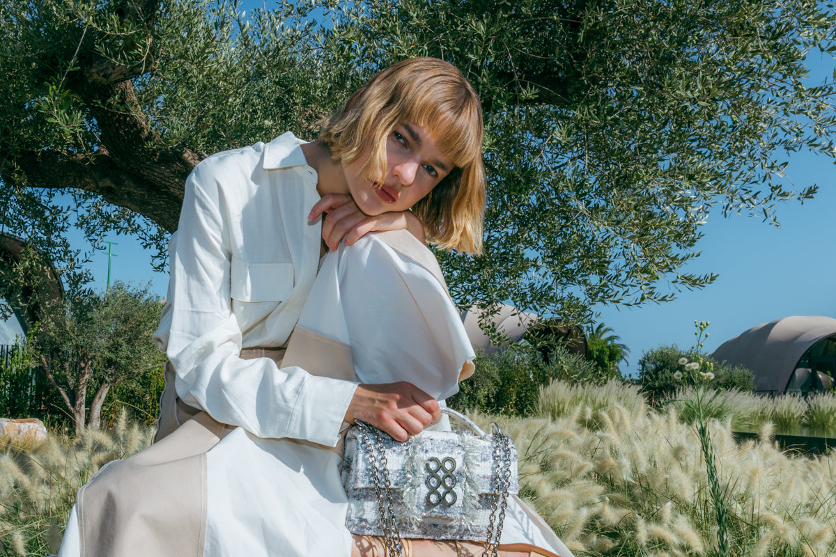 ★DE MERIEL★ Basset Round Bag Camel BASSET S crossbody bag – Lancel