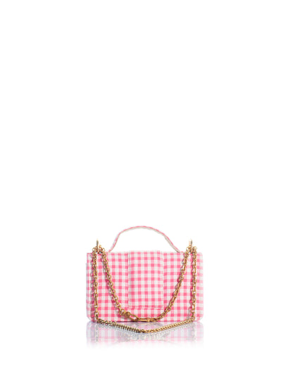 The Petite Basset Pink Checkered