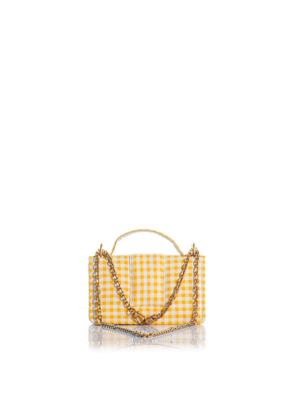 The Petite Basset Yellow Checkered