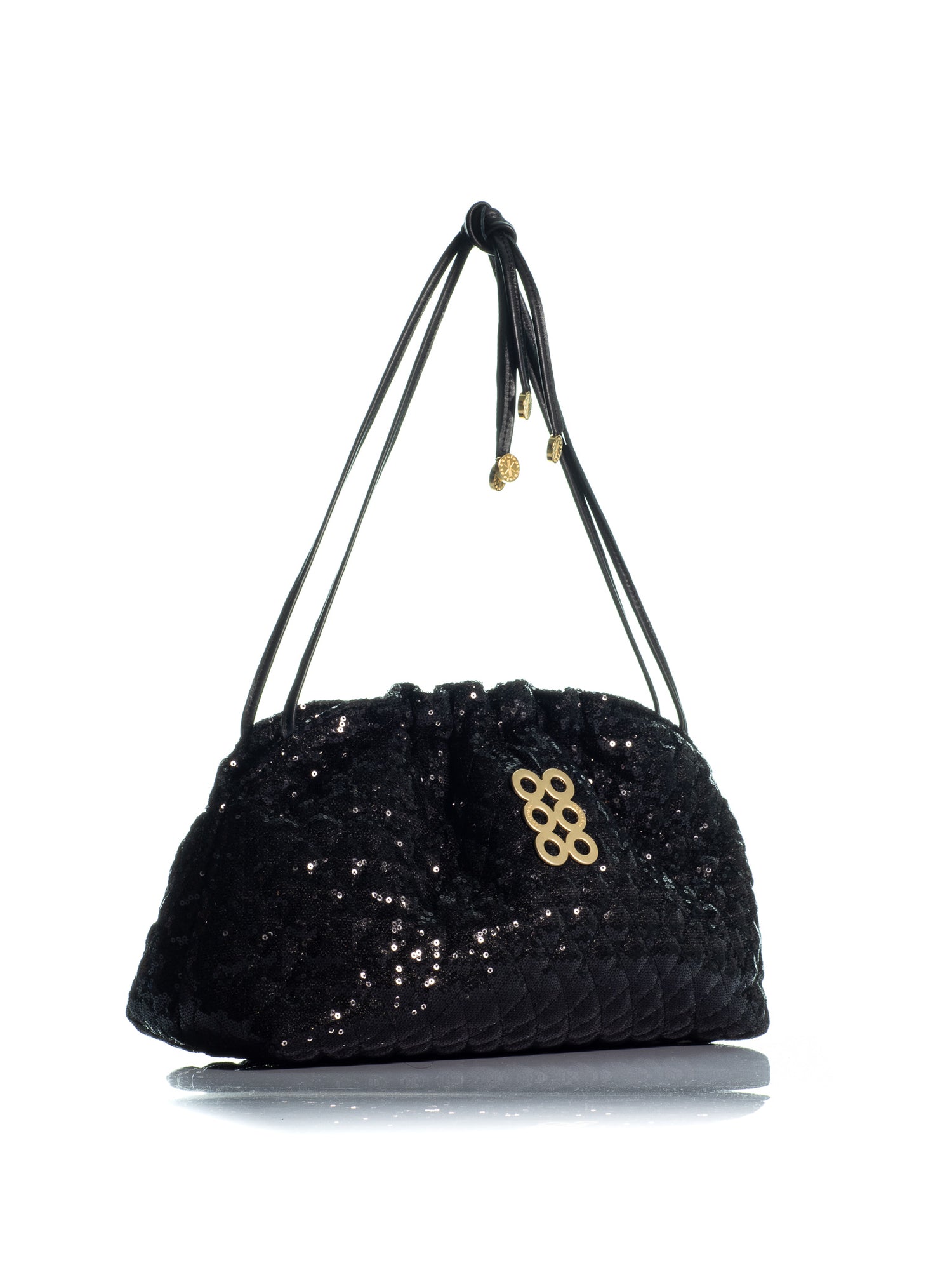 Pouch Black Sequins