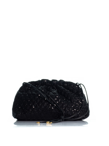 Pouch Black Sequins