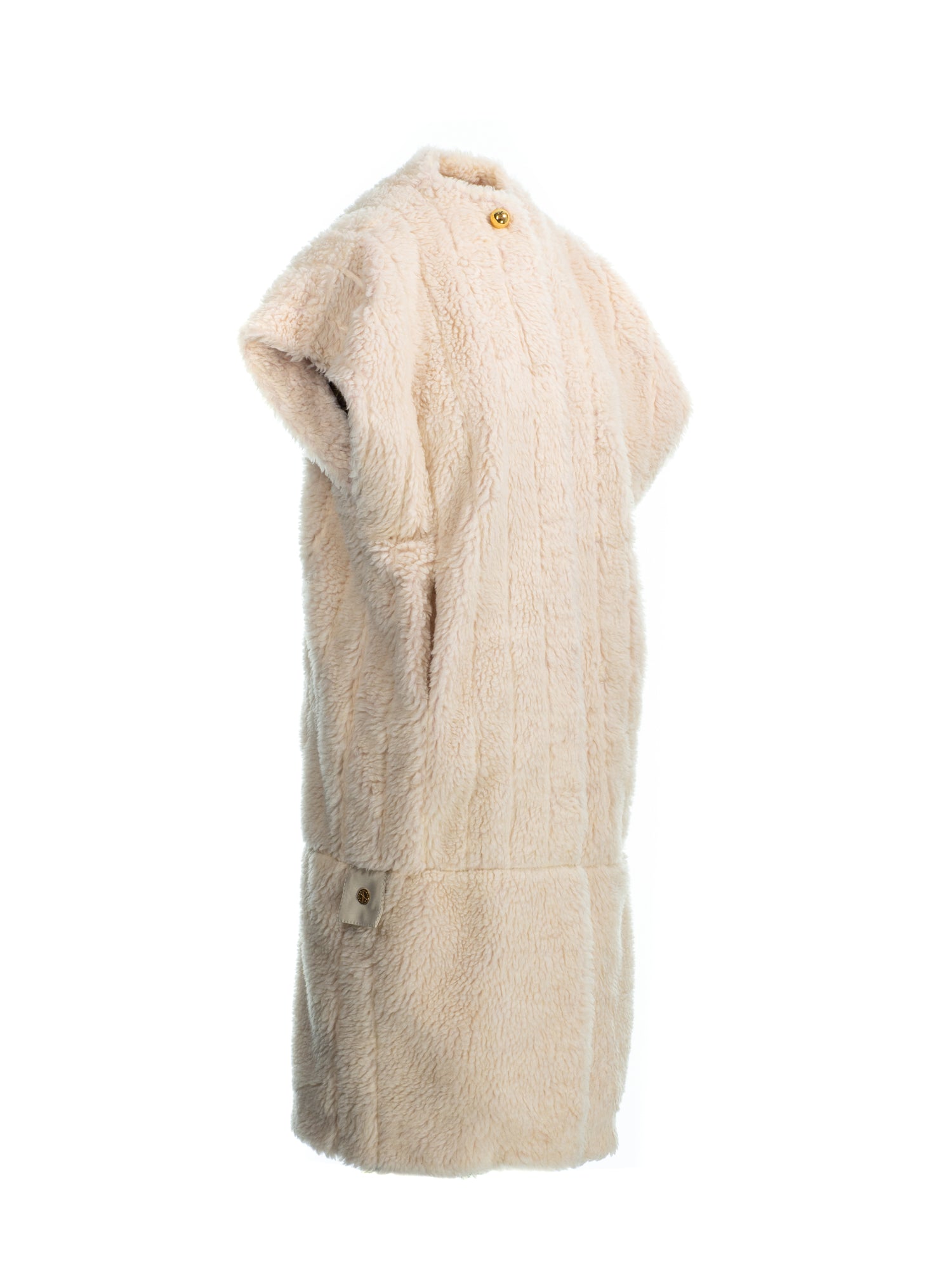 Shearling Long Vest