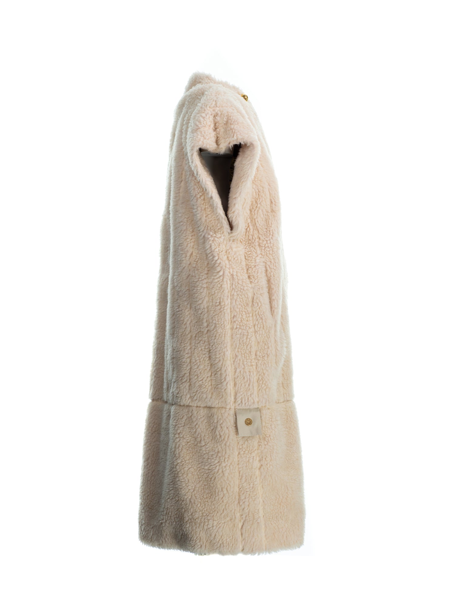 Shearling Long Vest