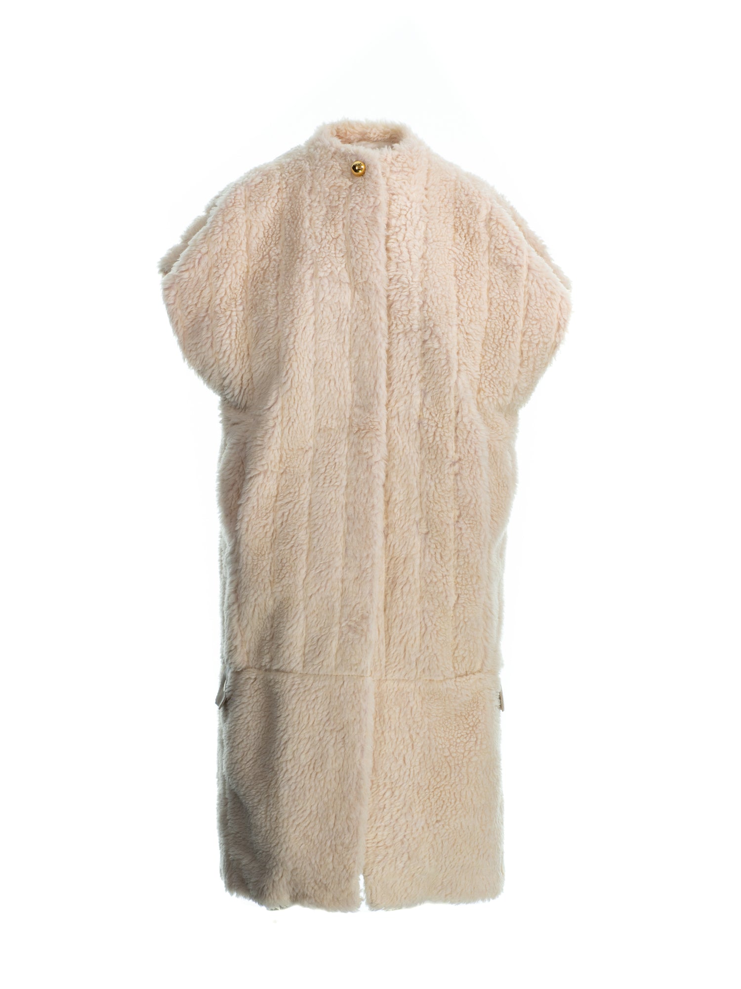 Shearling Long Vest