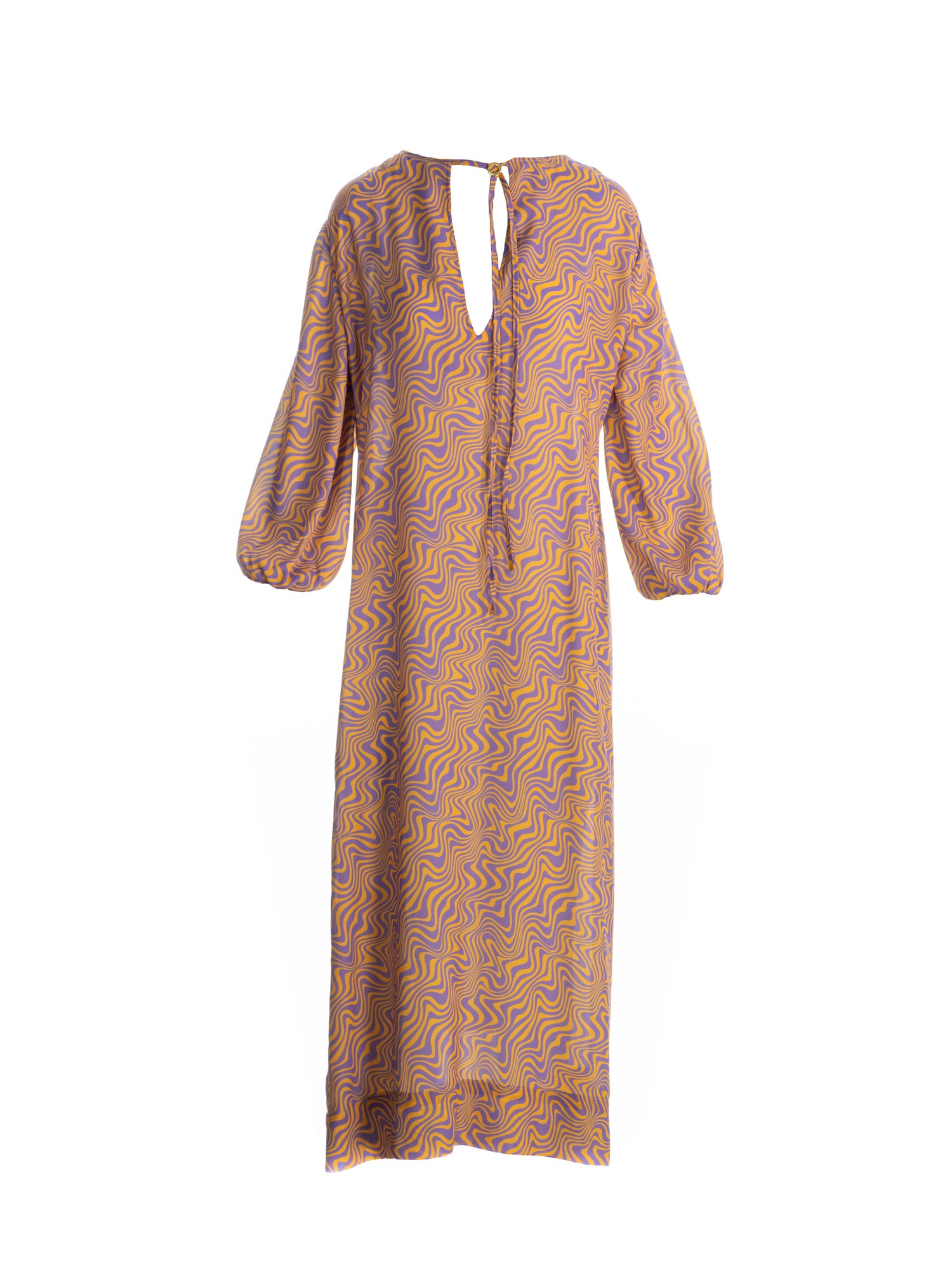 The Mystique Kaftan Yellow/Purple