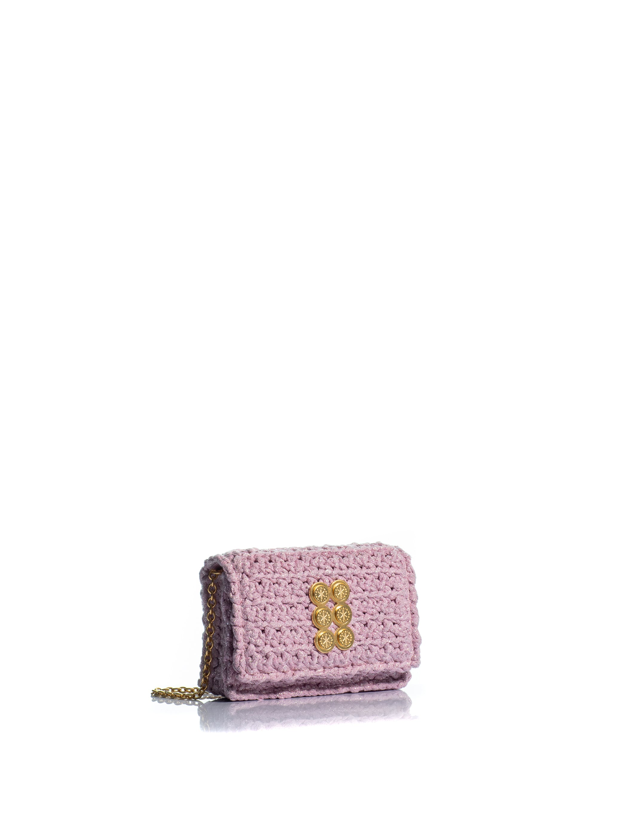 Clutch with Flap Crochet