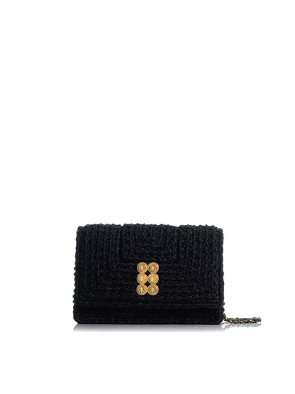 Crochet Sparkling Black
