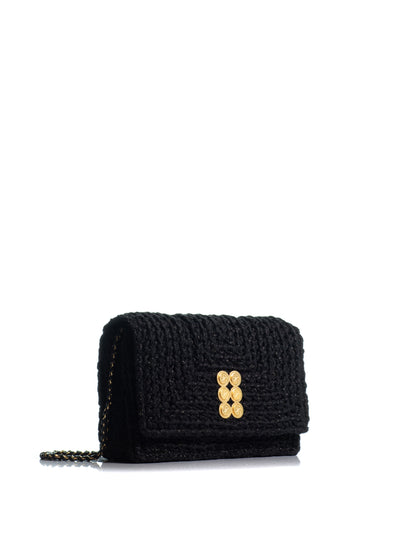 Crochet Sparkling Black