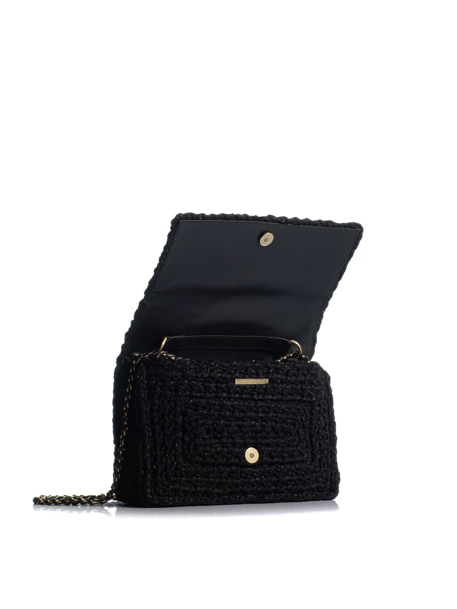 Crochet Sparkling Black