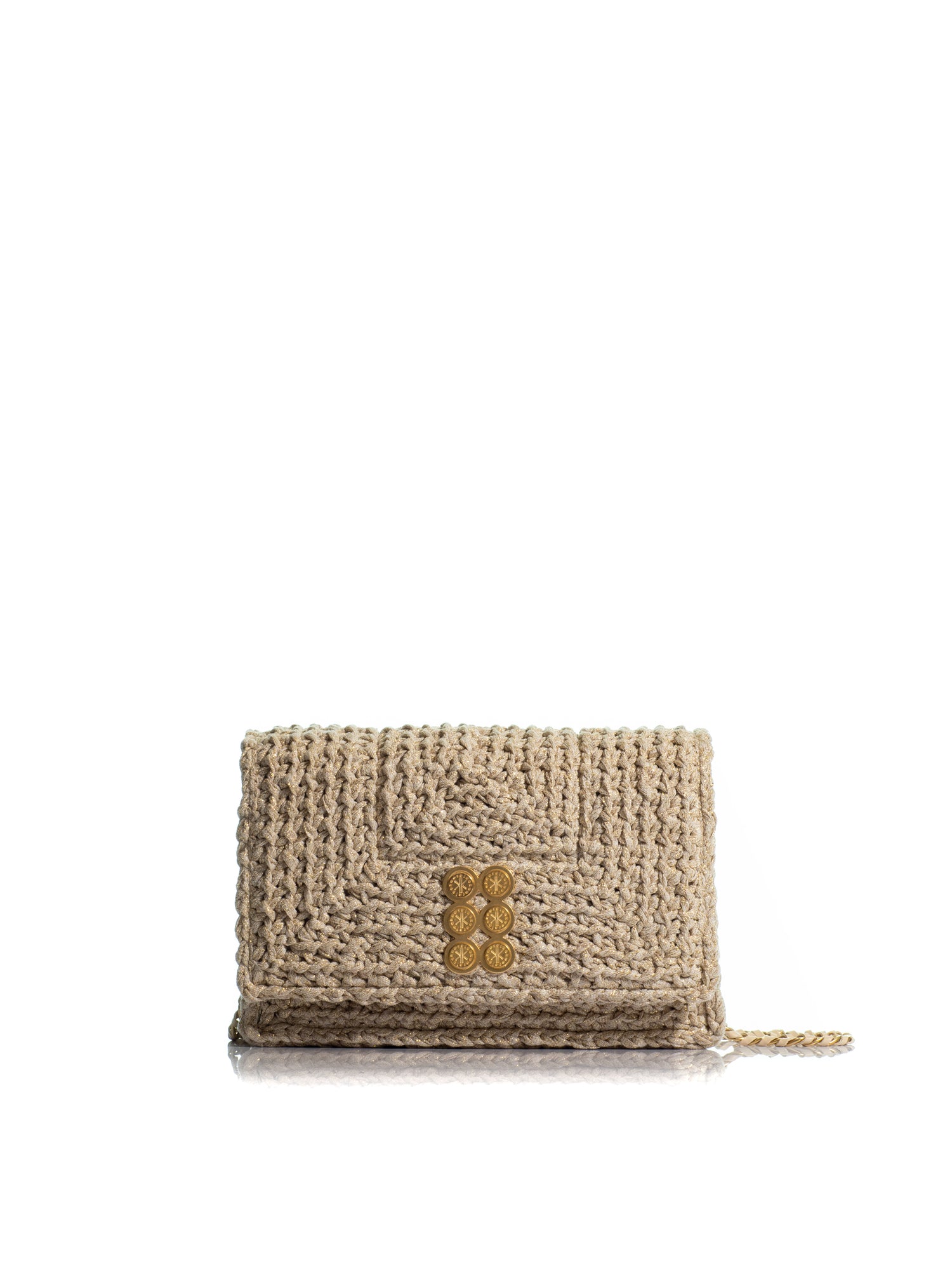 Crochet Sparkling Beige