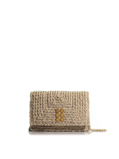 Crochet Sparkling Beige