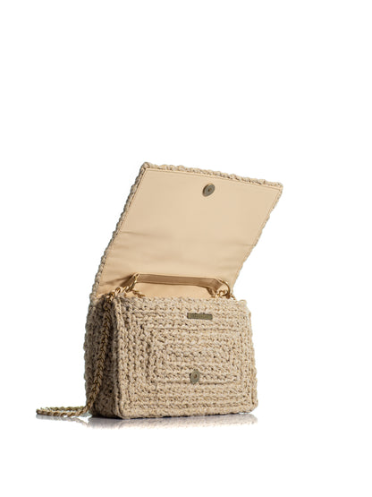 Crochet Sparkling Beige