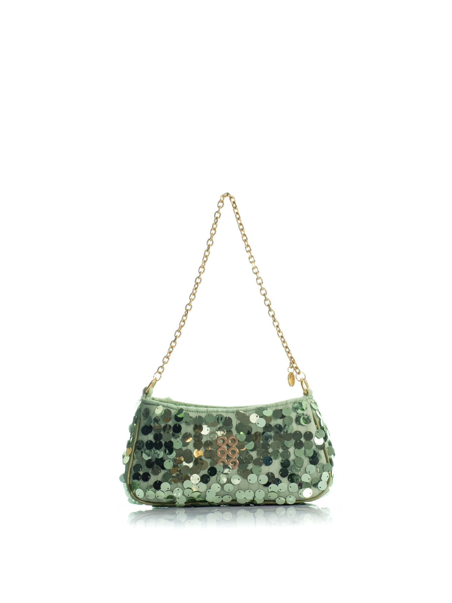 The Pochette Emerald Sequins