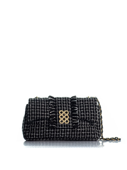 Shoulder bag San Francisco Black/White