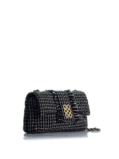 Shoulder bag San Francisco Black/White